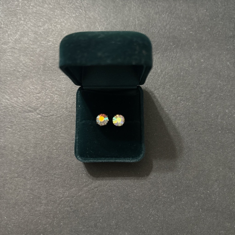 Elegant Silver Stud Earrings